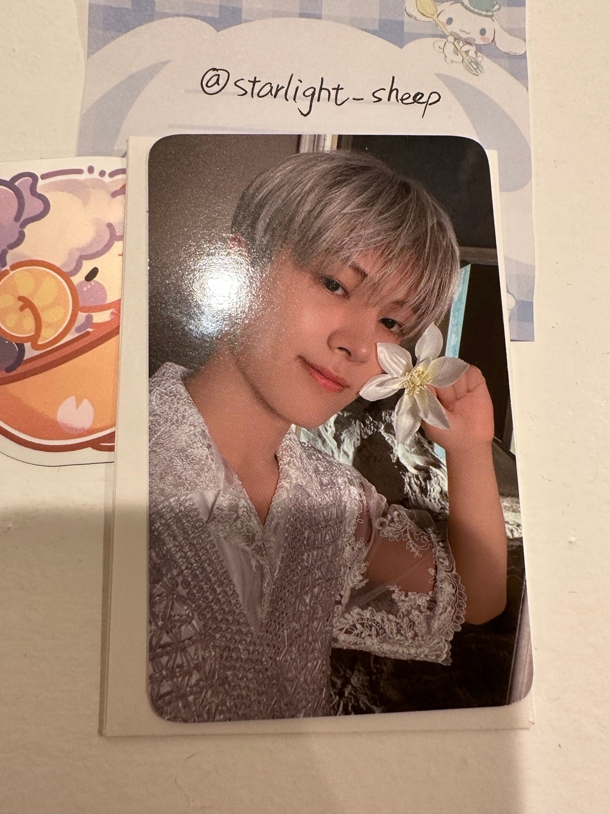 Enhypen Jay Broadcast photocard orange blood