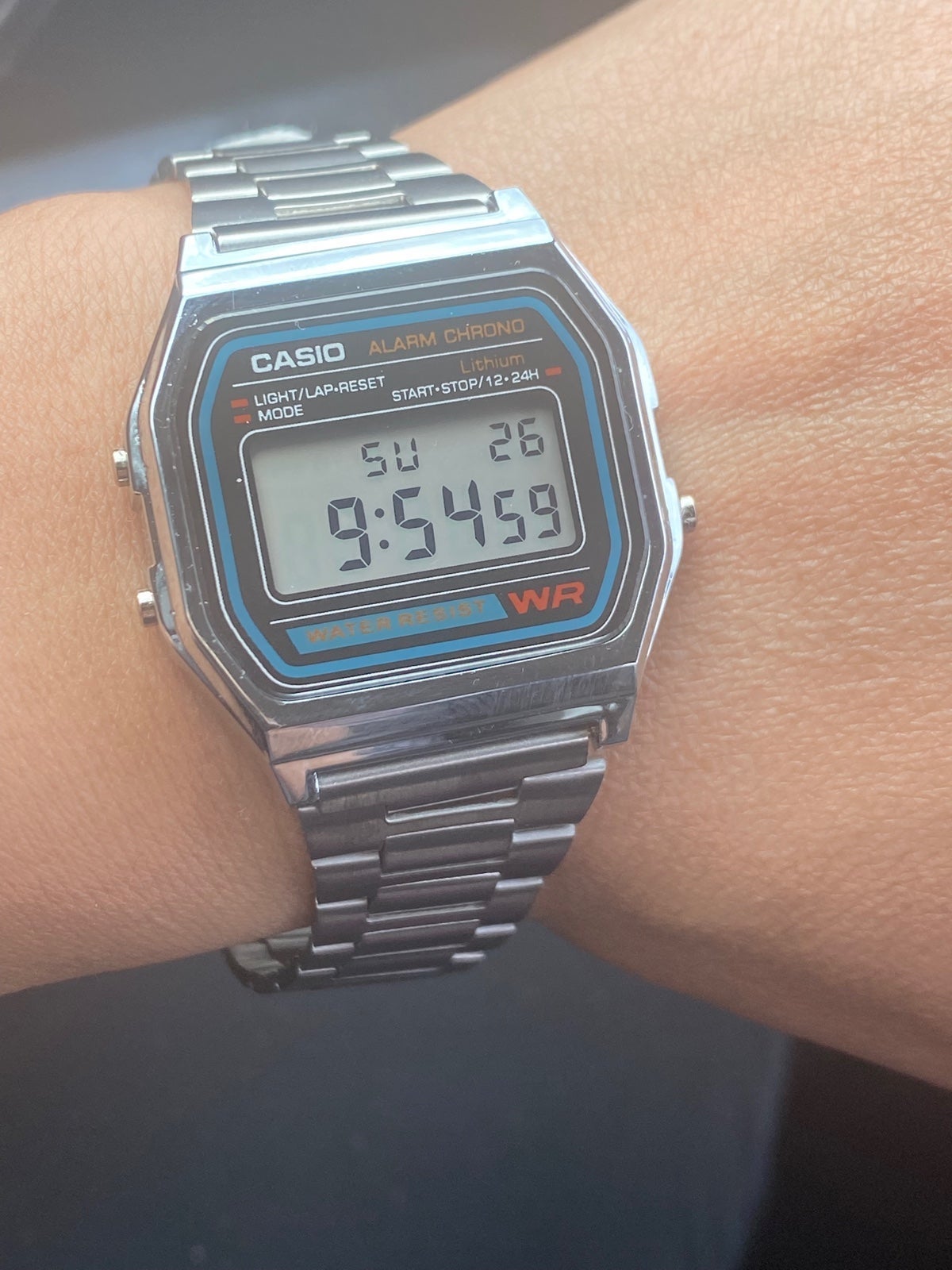 Casio Casio Brand Watch Unisex Size 35mm Diameter Brand New item Gray Stainle