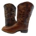 Roper Boot Monterey Tan Leather Cowboy Western Size 11 New
