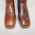 Roper Boot Monterey Tan Leather Cowboy Western Size 11 New