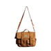 Leather Slouchy Messenger Crossbody Travel Bag Susan Farber Collections