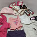 American Girl Brown Hair Brown Eyes with Clothing & Shoes Selling as a lot