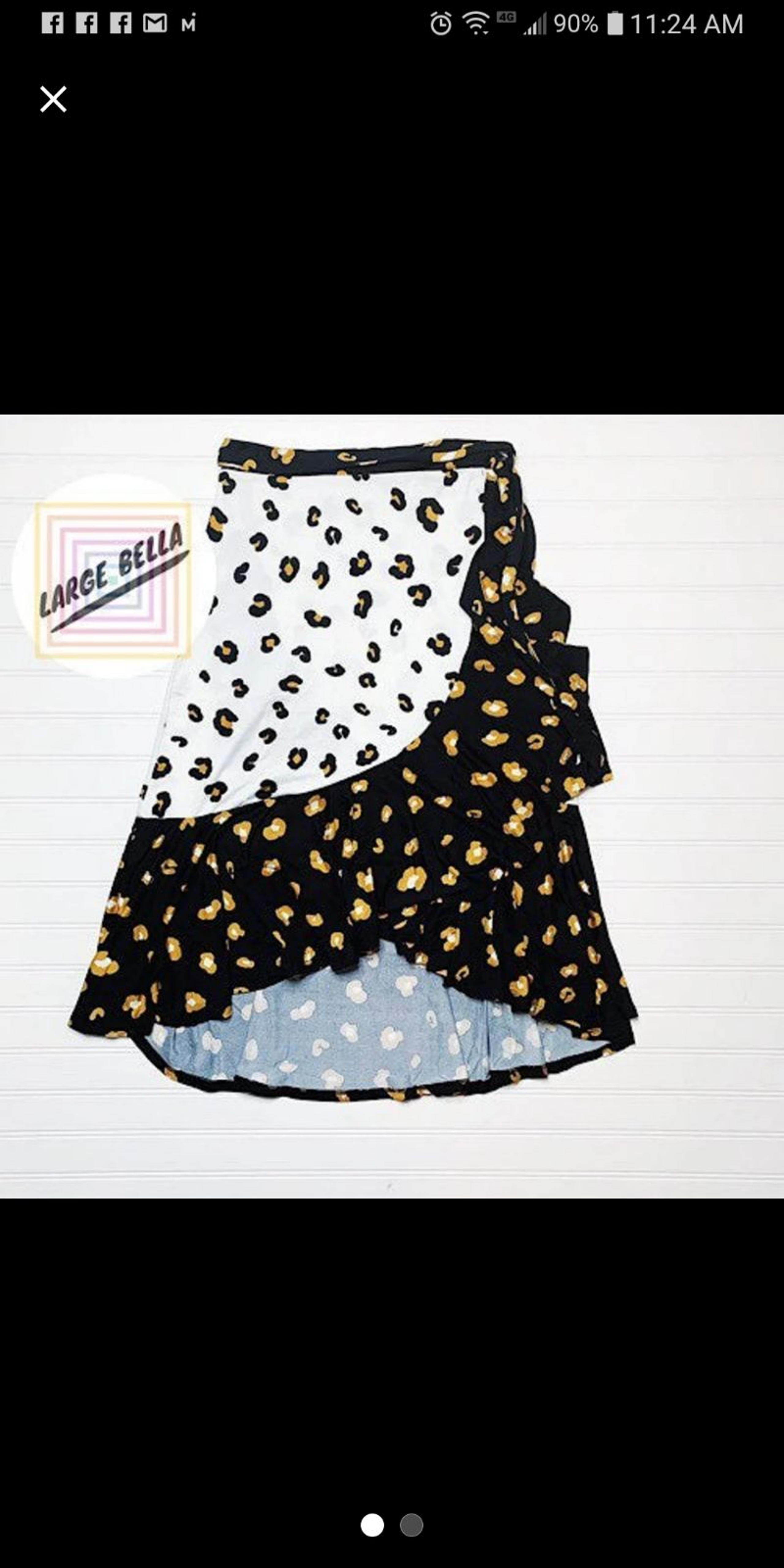 Lularoe Bella LG Leopard Print