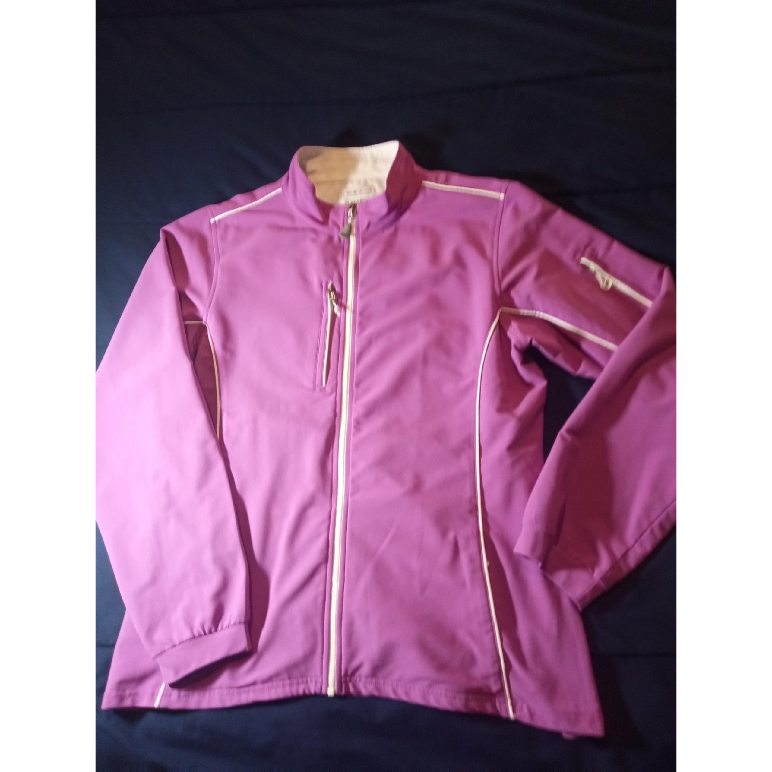 Peter Millar Element 4 Wind Full Zip Jacket Women's Purple Sz XL Golf