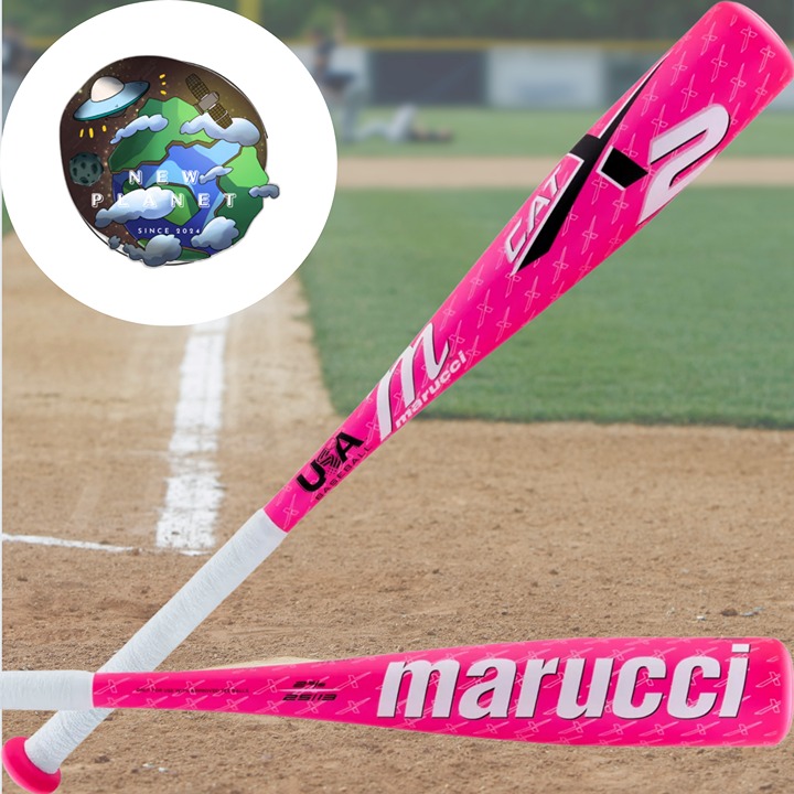 NWT Marucci CATX2 Pink Tee Ball Bat (-11) Length: 26 Weight: 15 OZ DKS70