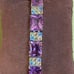 Vintage Chapal-Zenray 925 Sterling Silver Amethyst Multi Gemstone Bracelet.