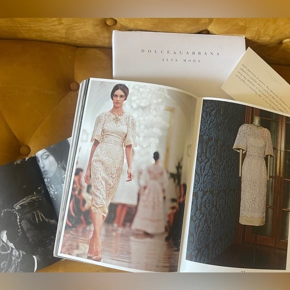 RARE Limited Edition book set Dolce & Gabbana Alta Moda milan 2013 Italy