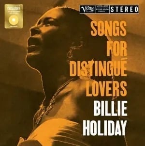 Brand New Sealed Billie Holiday Songs for Distingue Lovers Yellow Vinyl LP