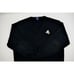 Vtg Vantage Black V-Neck Purdue Boilermakers Crewneck Sweater Men's L