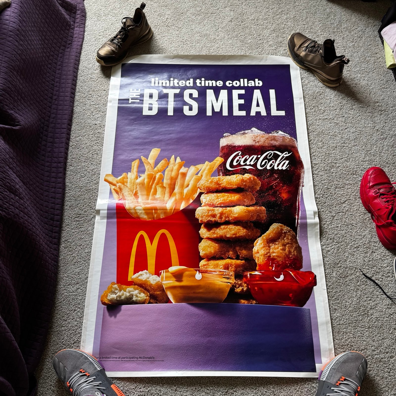 McDonald’s BTS Meal Poster