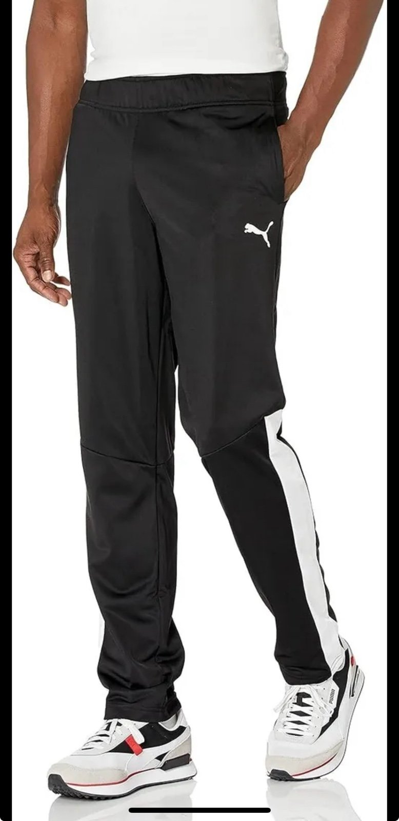 Puma Contrast Pants 2.0 Size 2XL -Black-