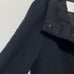 【Beautiful Condition】BOLZI Merino Melton Combination Stand Collar Coat 2WAY Luxury