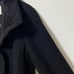 【Beautiful Condition】BOLZI Merino Melton Combination Stand Collar Coat 2WAY Luxury