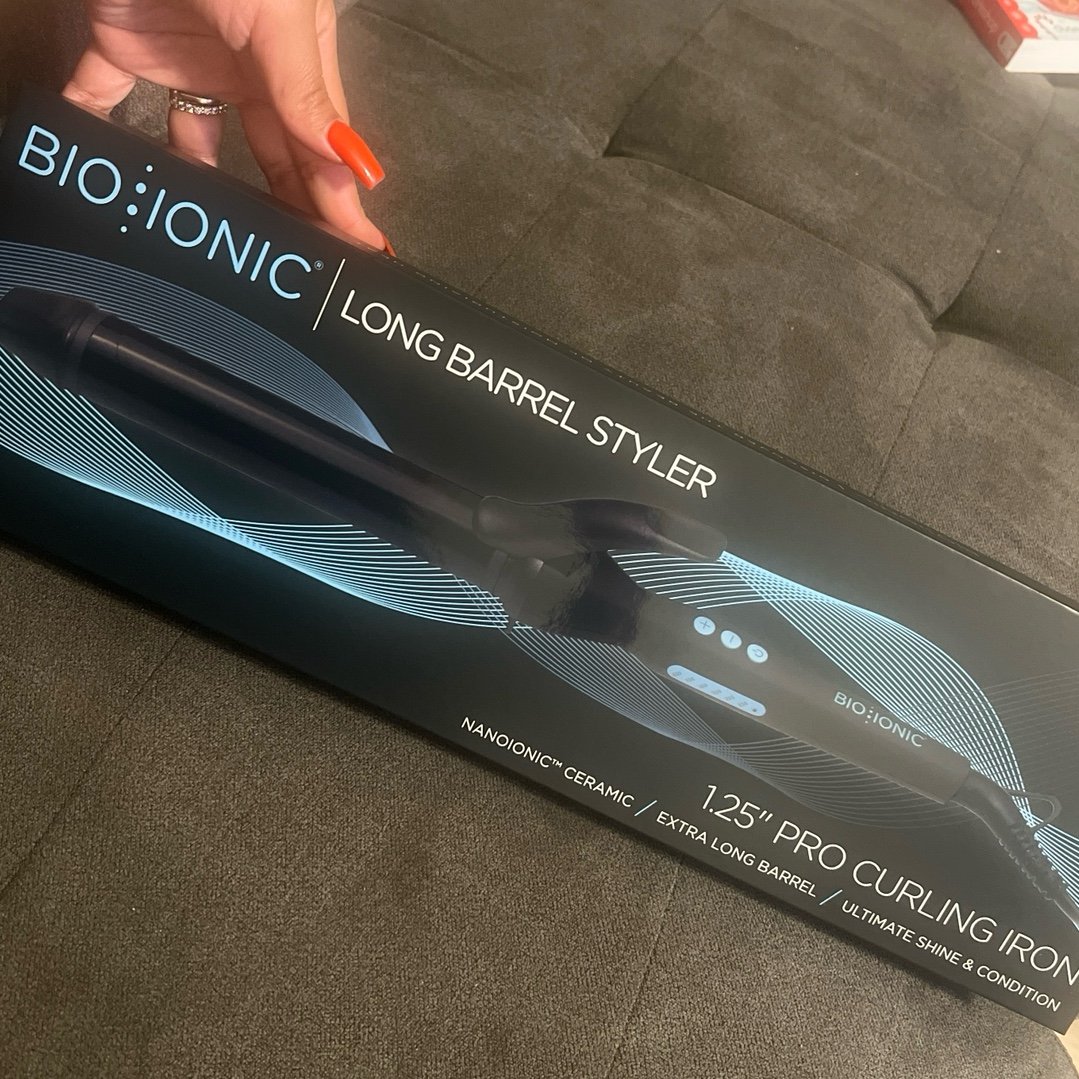 BIO IONIC Long Barrel Ceramic Styler, 1.25 NEW