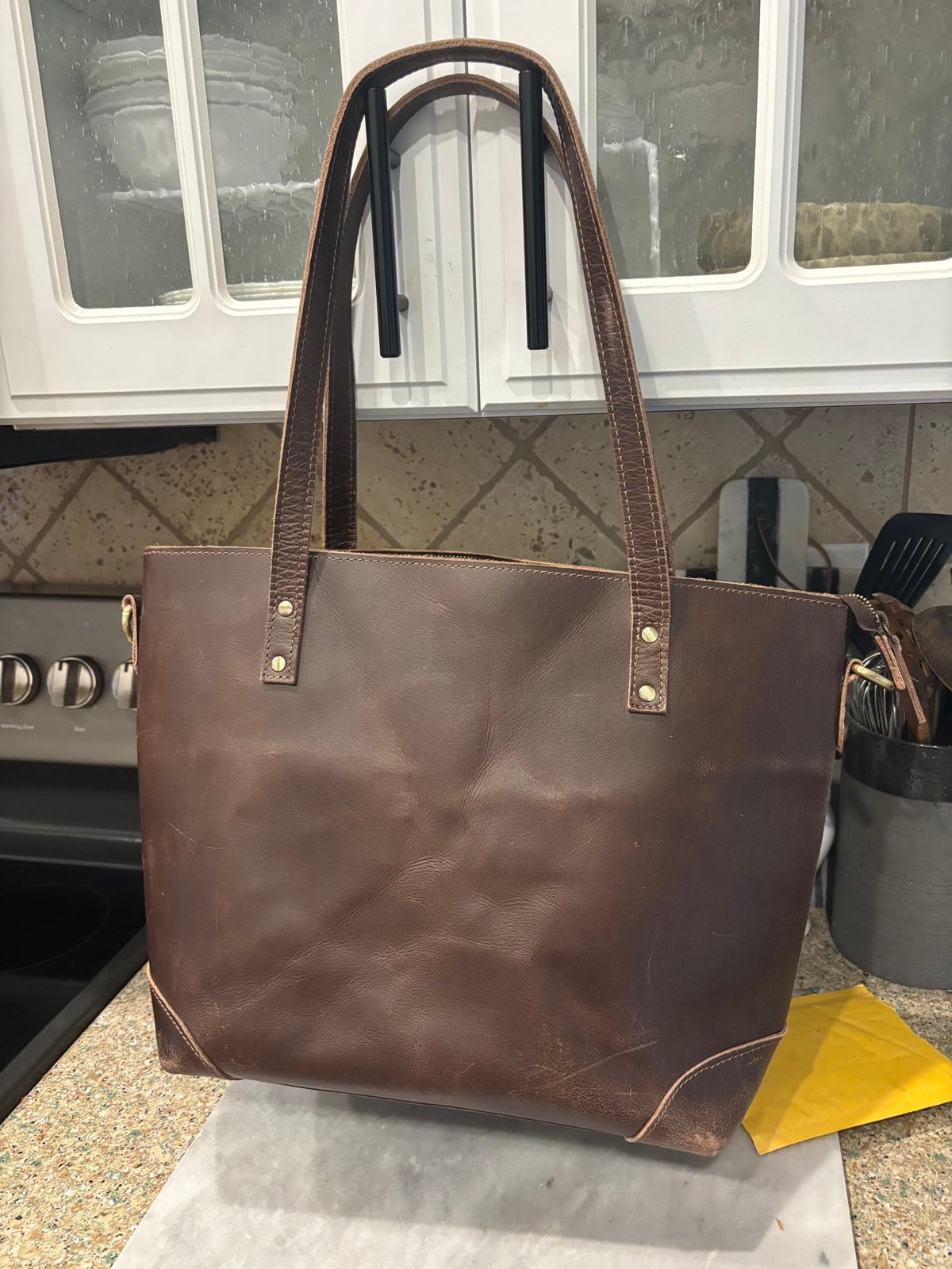 Real leather computer bag/purse