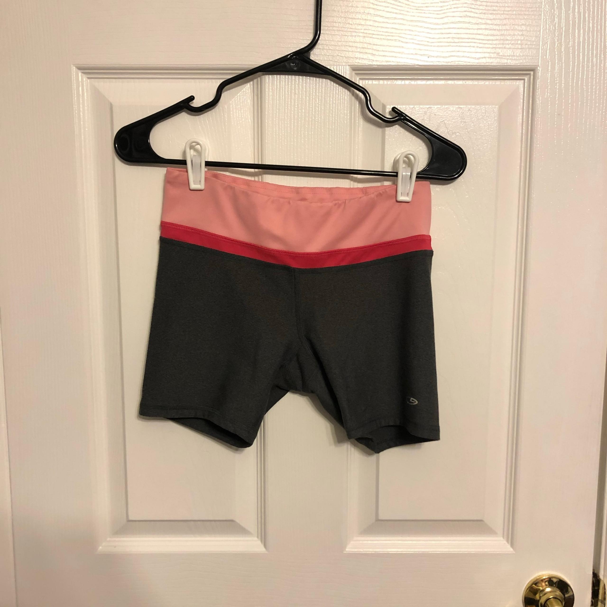 C9 by Champion Gray and Pink Athletic Shorts