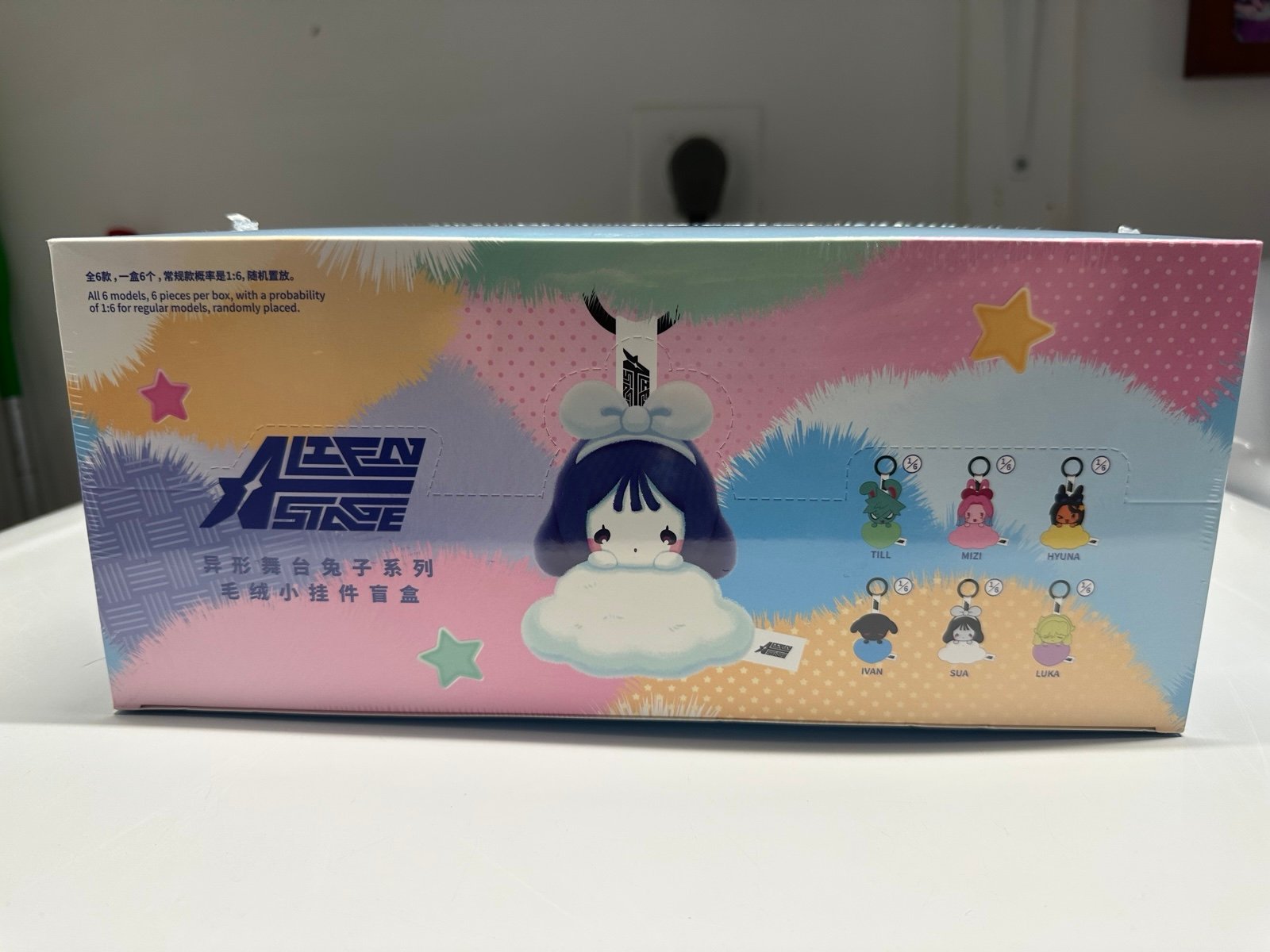 Alien stage cloud pendants full set