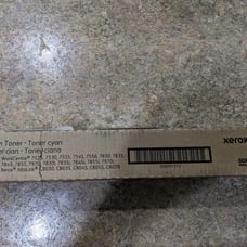 Cyan xerox toner