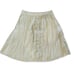 PACT Fennel The Coastal Button Front Skirt, Algae Green, Size XL