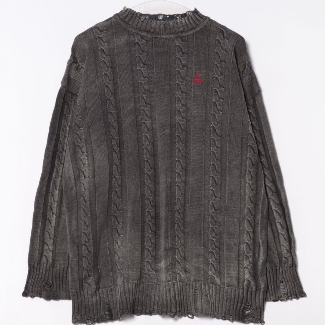 Vivienne Westwood Crash Vintage Knit Pullover