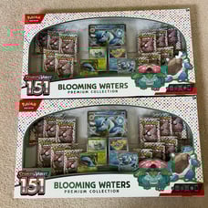 Pokemon 151 Blooming Waters Premium Collection x2