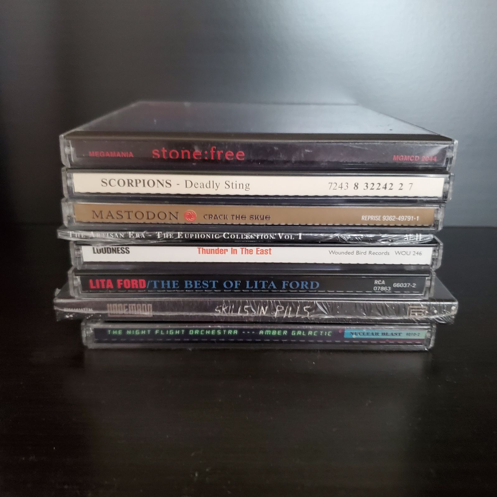 Lot of 8 CDs rock/metal