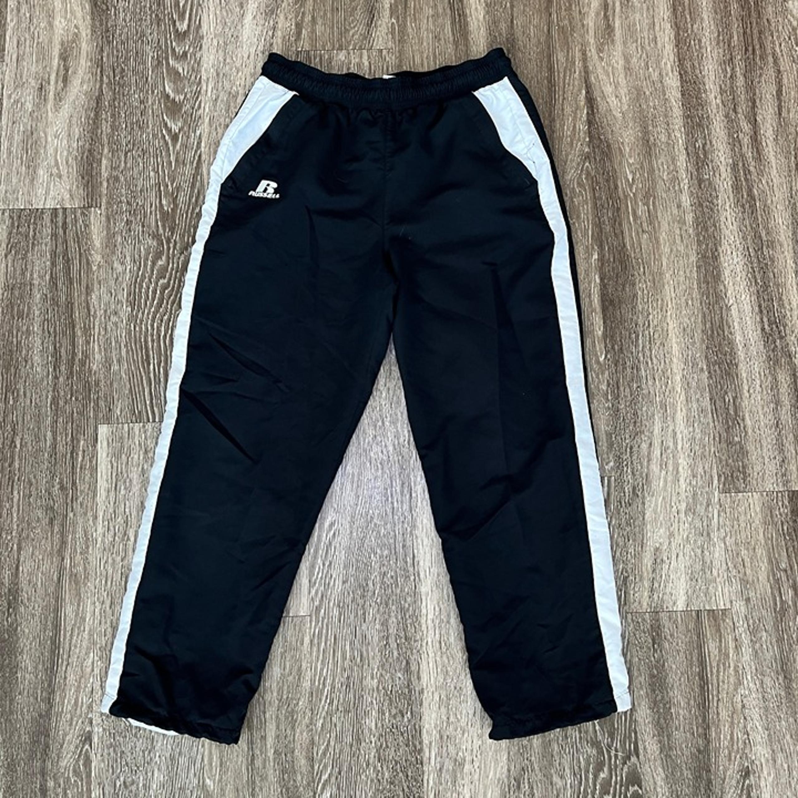 Mens Russell Athletic Black Track Pants - M