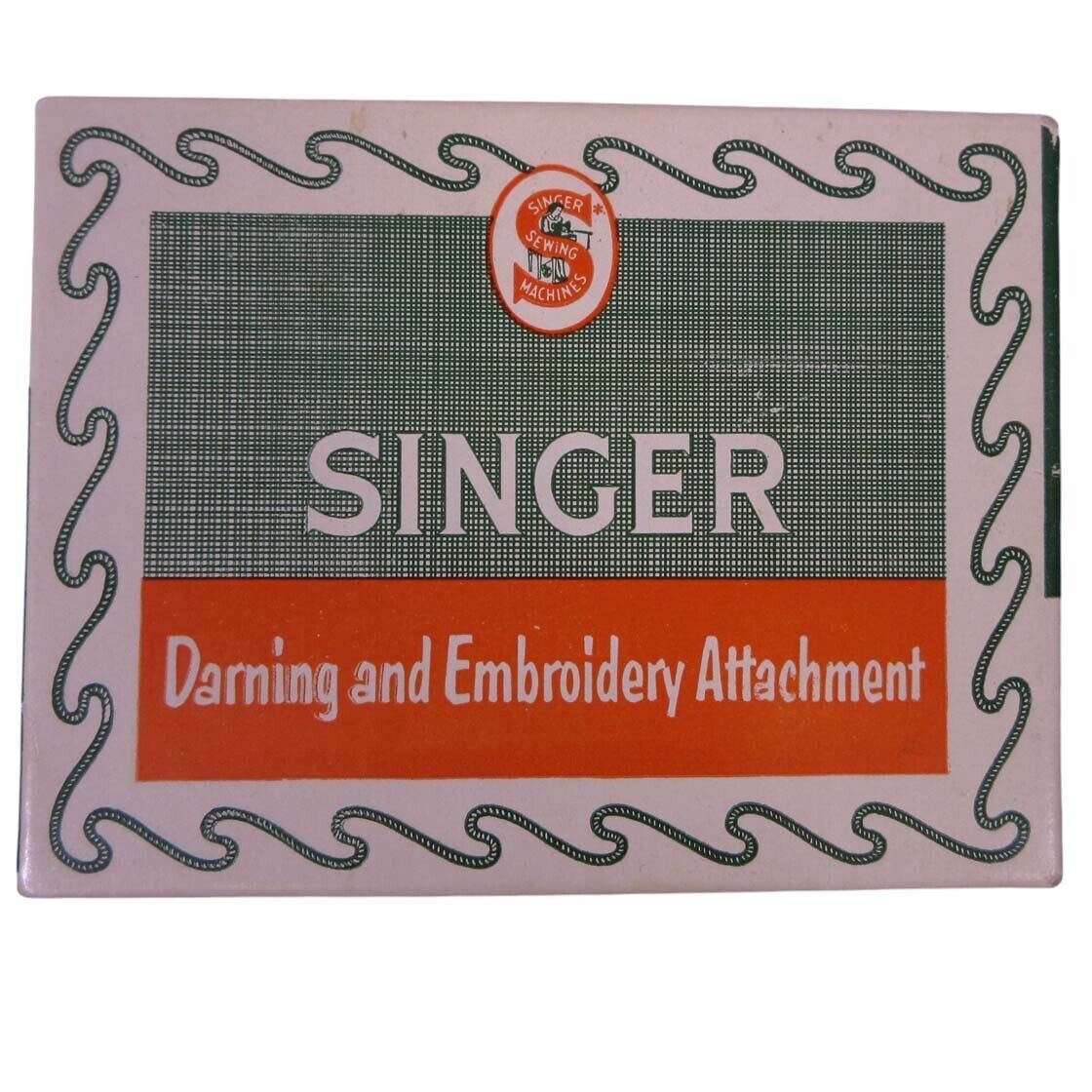 Vintage Singer Darning & Embroidery Attachment Set 160720 For Model 66 99 201