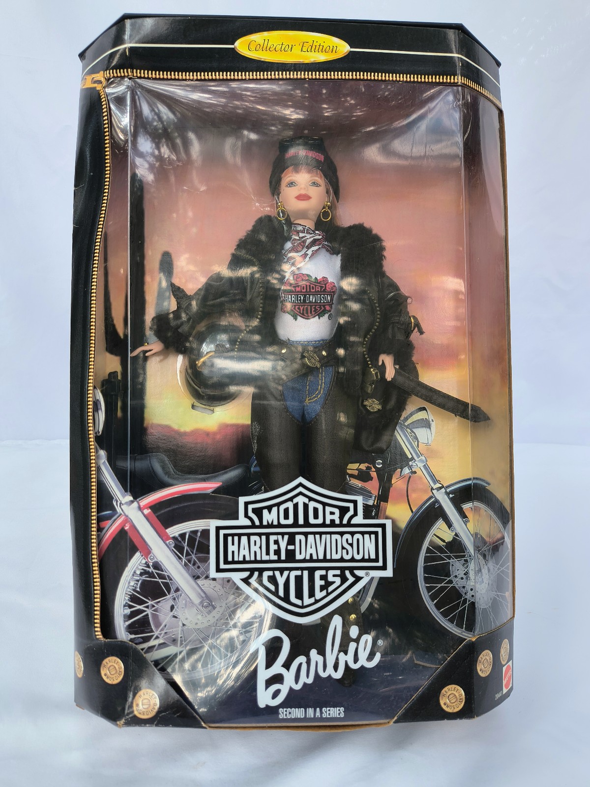 Vintage NIB Harley Davidson Barbie Second in Series collectable Barbie RARE FIND