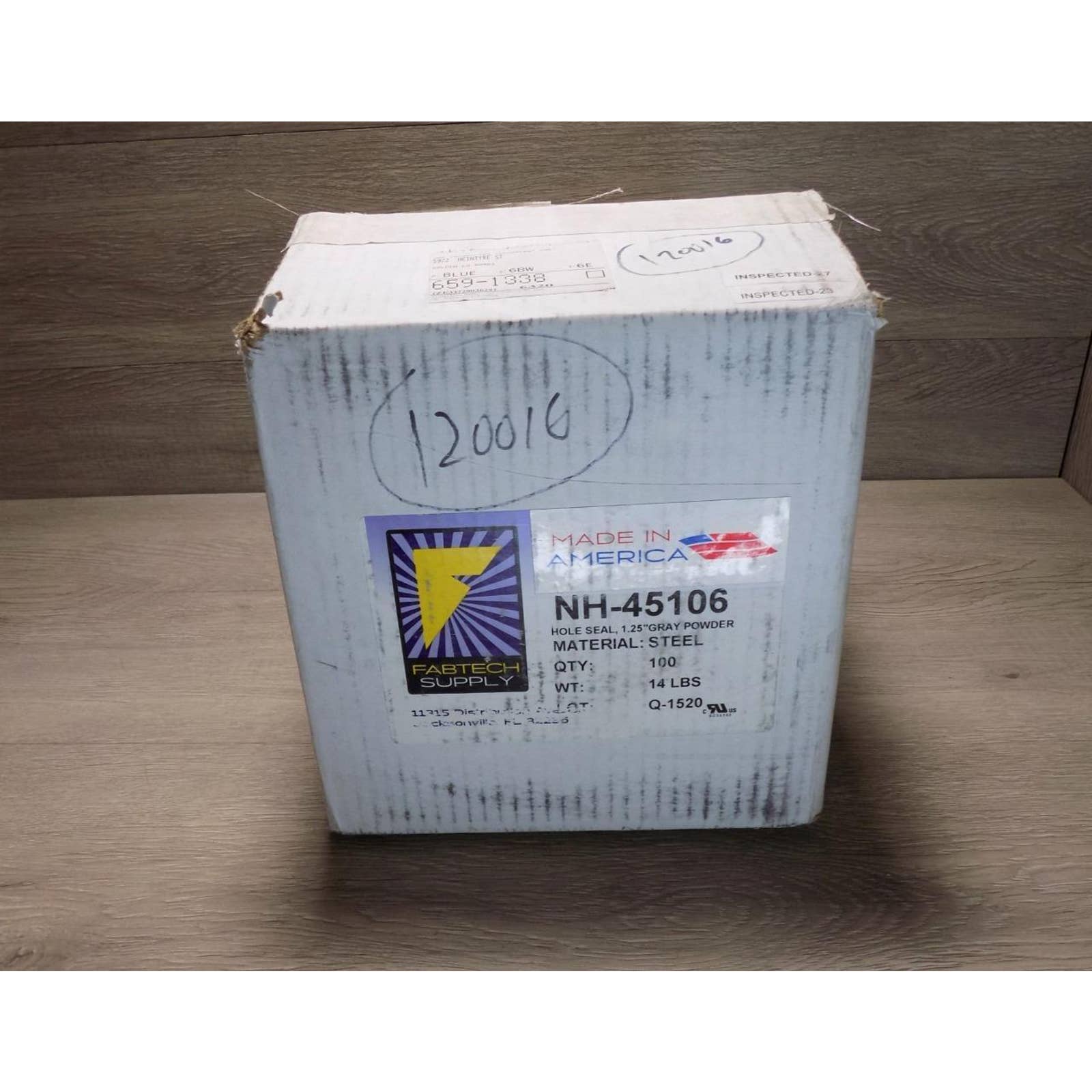 Fabtech Supply NH-45106 1.25 Oil-Tight Conduit Seals Steel Box/100ea