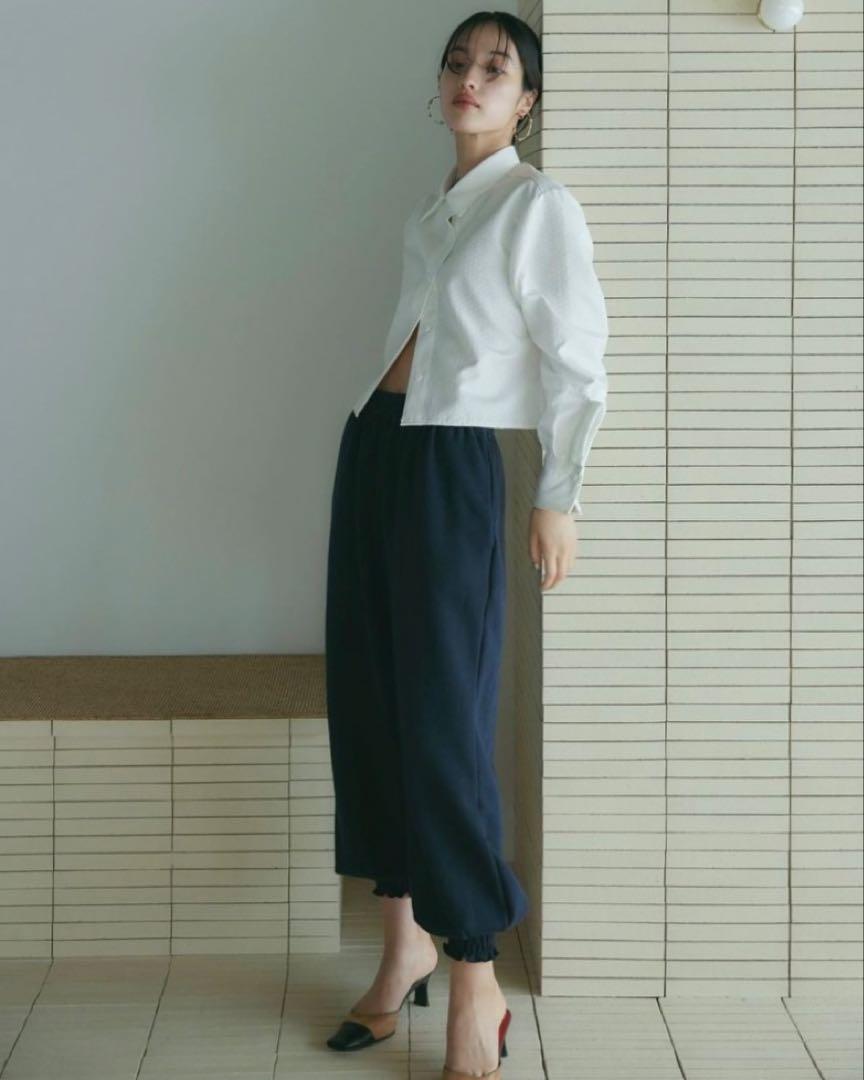 MEER. RIB HEM SWEAT PANTS メーア スウェットパンツ