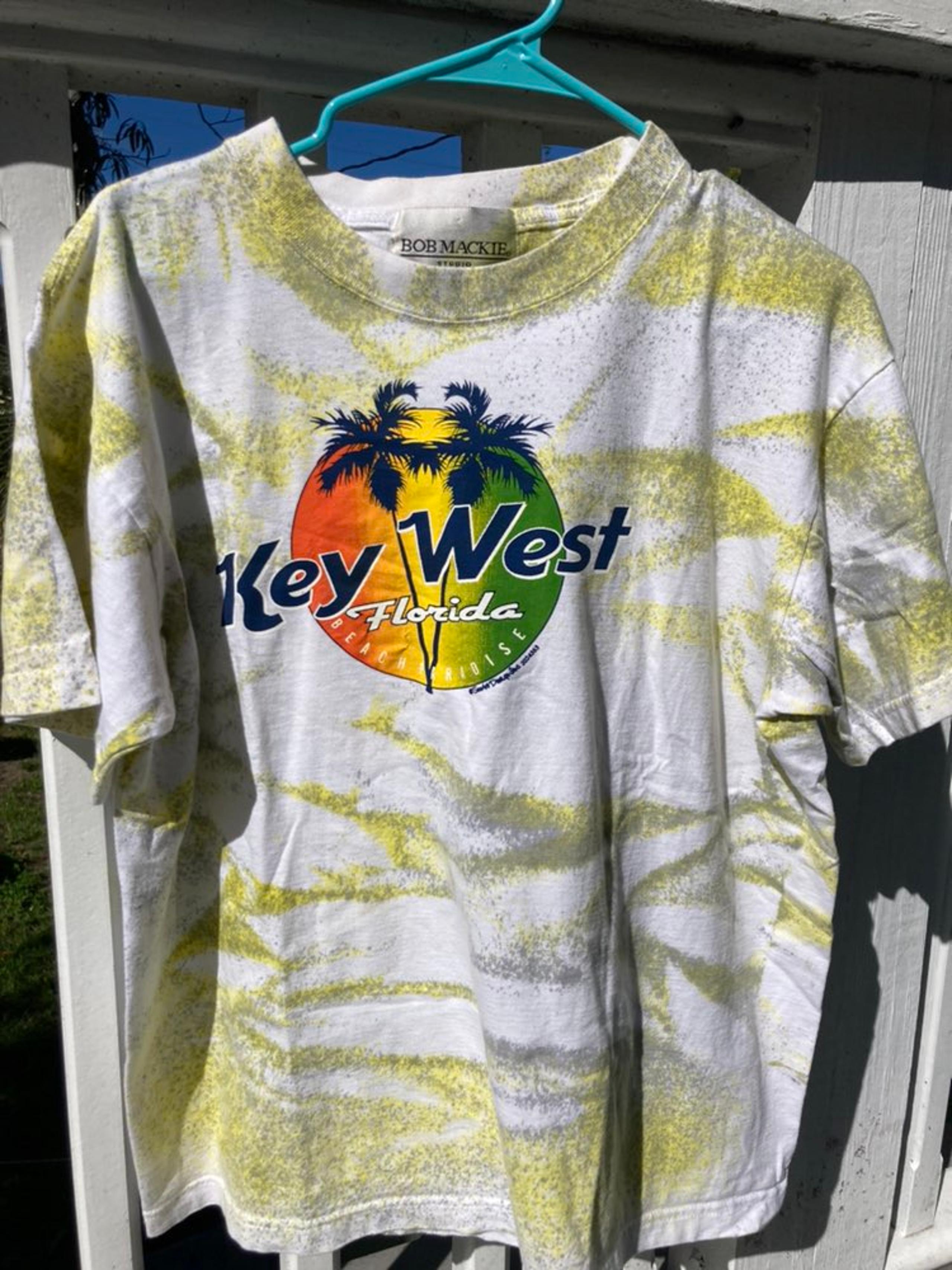 Key west shirt vintage bob mackie M