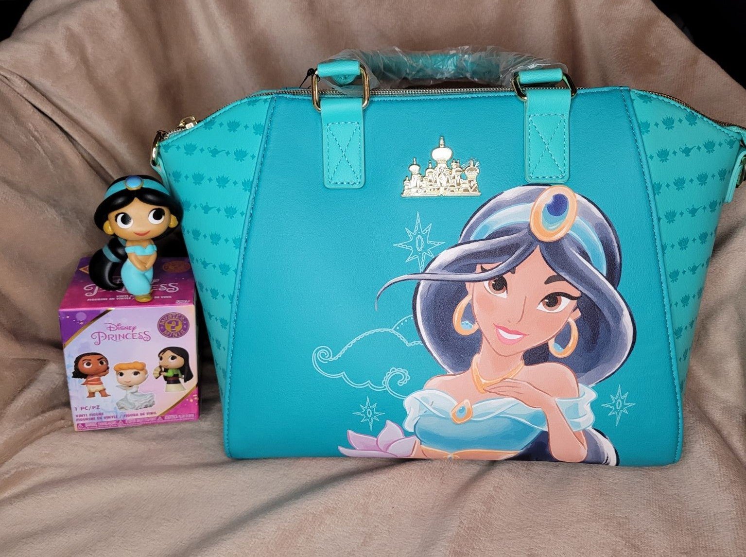 Loungefly Disney Aladdin Jasmine Satchel Bag Set
