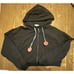 Teddy Fresh Pom Pom Zip up Hoodie 2XL Black Zip Up Hoodie 100% Cotton Kidcore