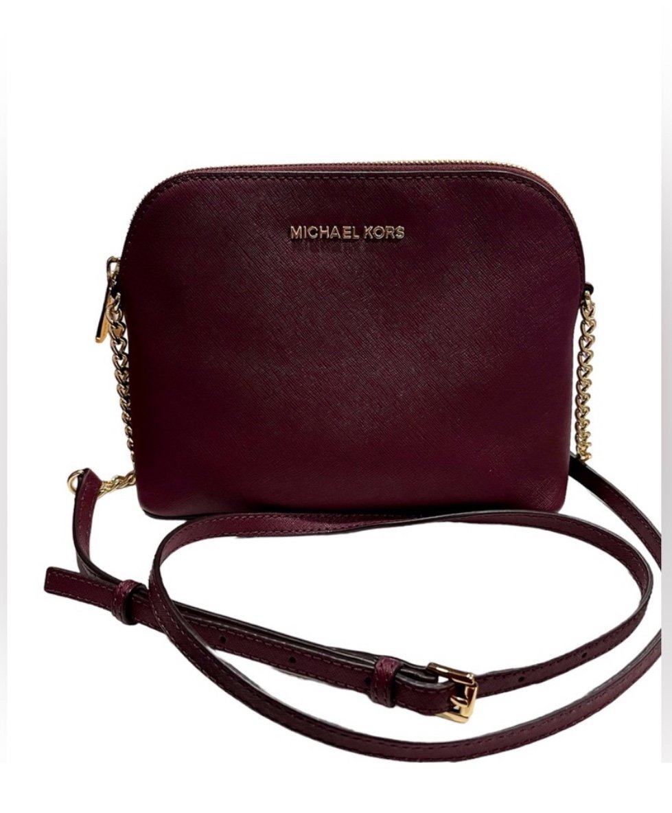 Michael Kors Cindy Large Saffiano Leather Crossbody Bag