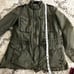 Levi's Women's XS X-Small Military Green Utility Jacket Olive Lightweight