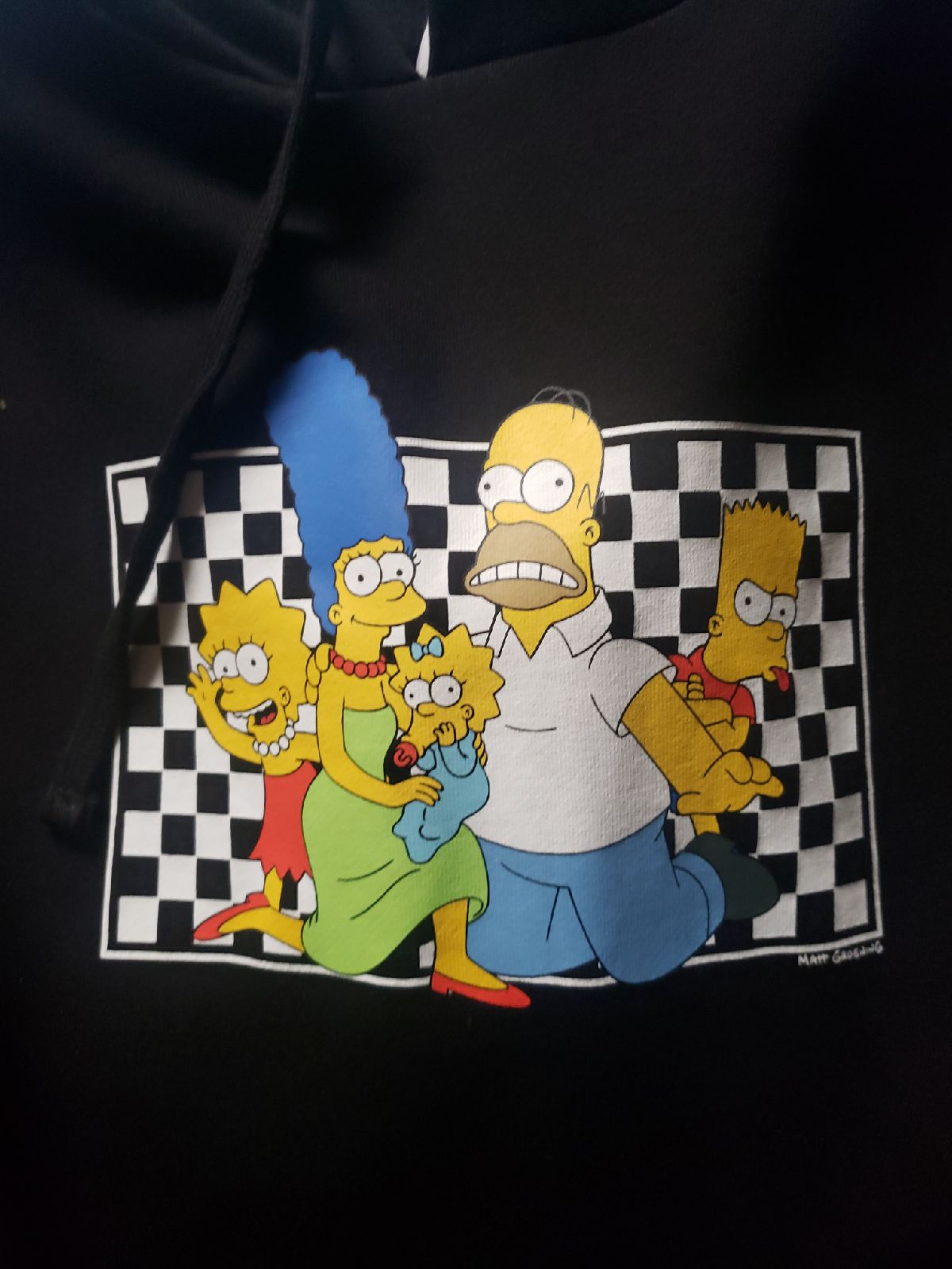 Simpsons Vans hoodie woman L