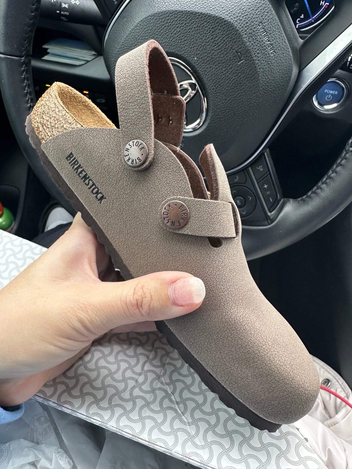Birkenstock Kids Kay Clog Mocha 33 US 2