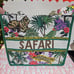 America & Beyond AFRICAN SAFARI EMBELLISHED limited edition TOTE NWT