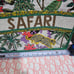 America & Beyond AFRICAN SAFARI EMBELLISHED limited edition TOTE NWT