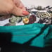 America & Beyond AFRICAN SAFARI EMBELLISHED limited edition TOTE NWT