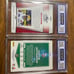 Rookie Justin Jefferson and base Justin Jefferson slabs