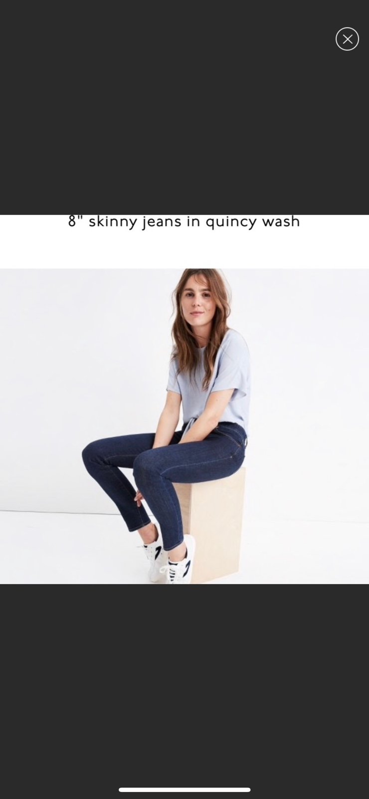 Madewell skinny jeans
