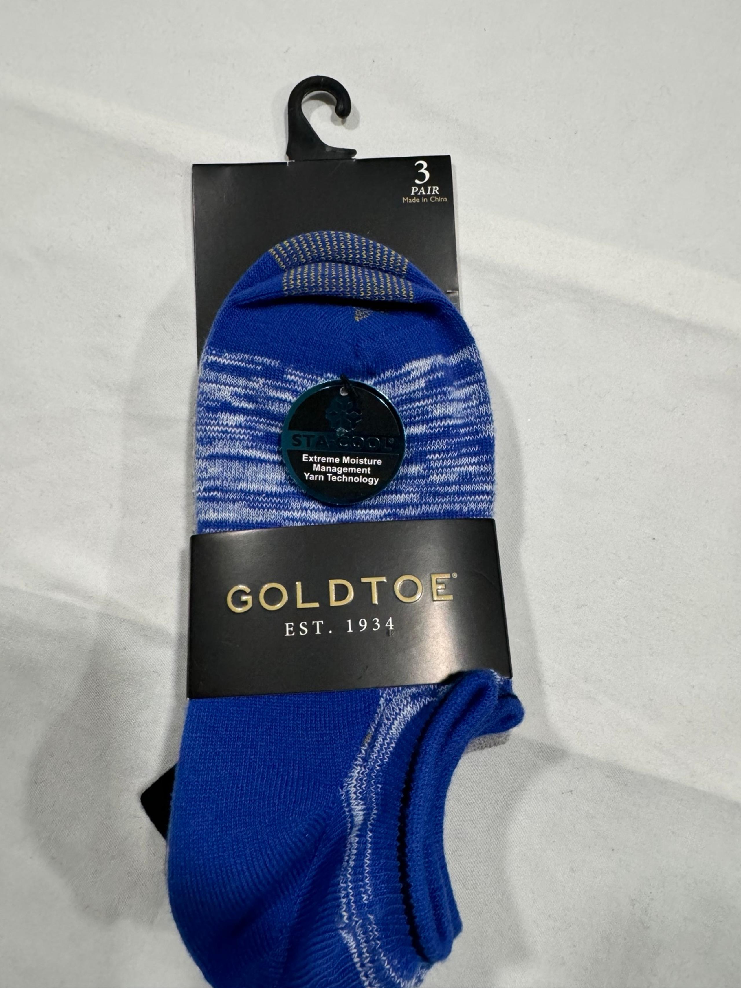 Men’s Gold Toe Short Socks-NWT