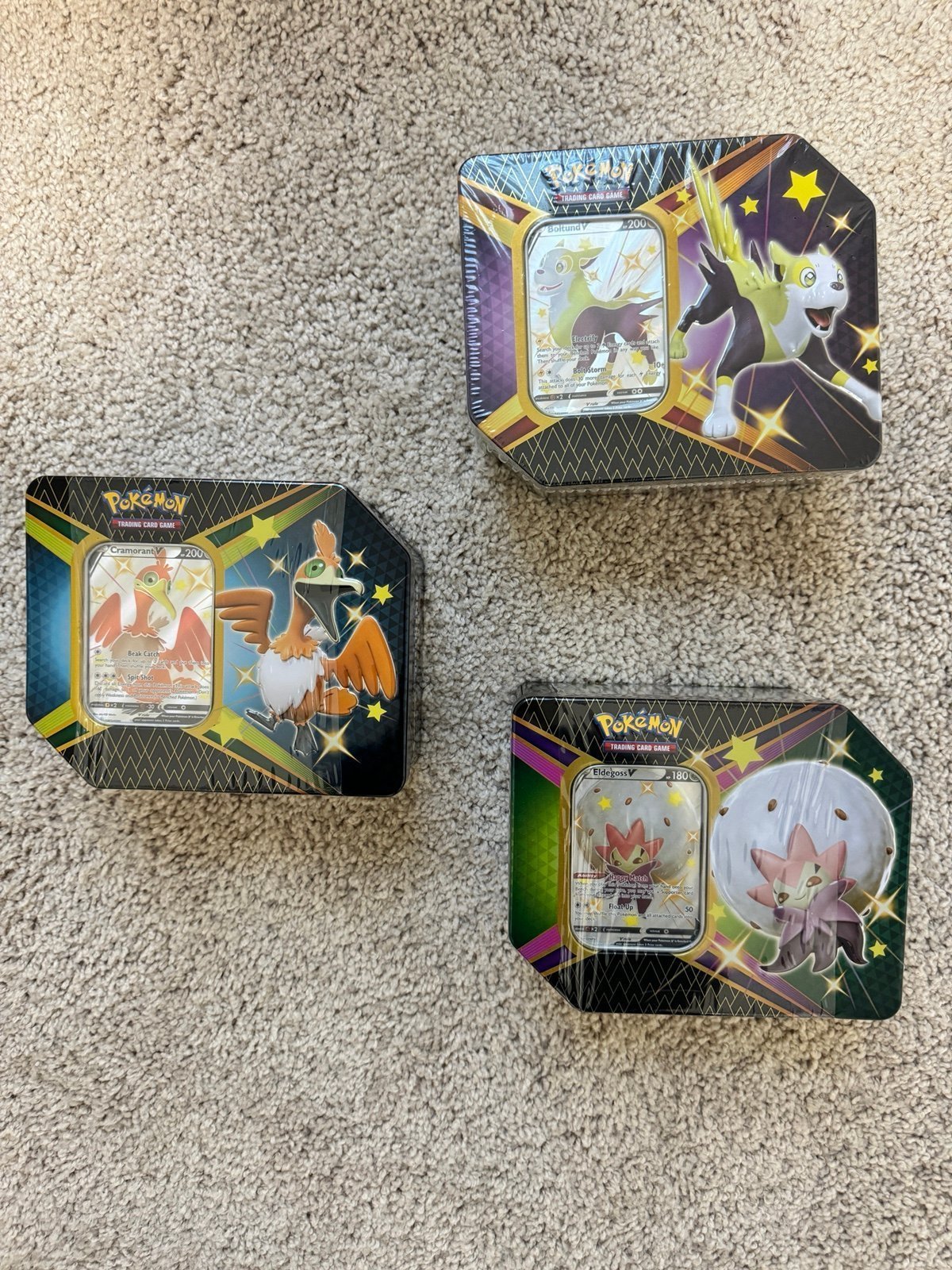 Pokemon Shining Fates Tins