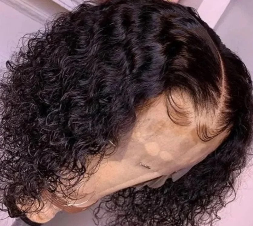 Curly celebrity style wig