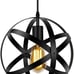 Industrial Pendant Light, Metal Spherical hanging light