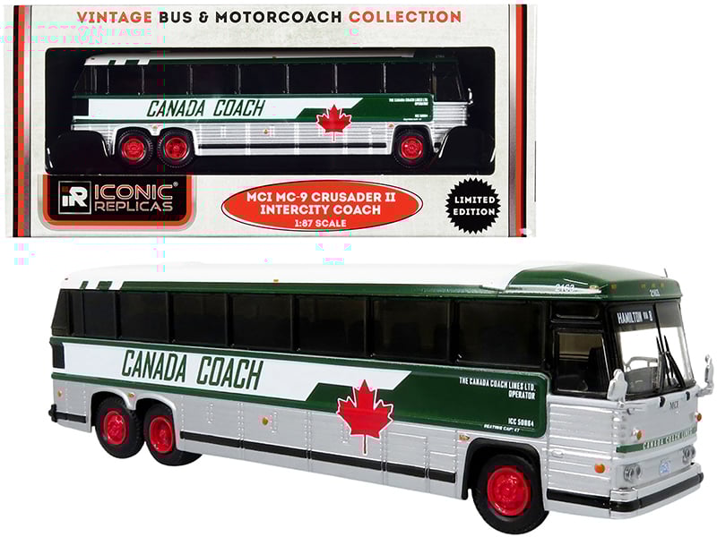 1980 MCI MC-9 Crusader II Intercity Coach Bus Hamilton via 8 Canada Coach V