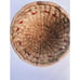 9.4 x 8 Water Hyacinth Beaded Woven Basket Natural/Red - Opalhouse