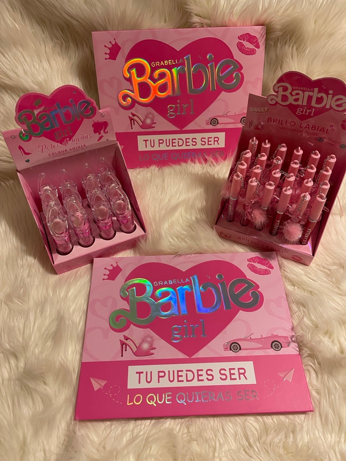 Barbie makeup palette